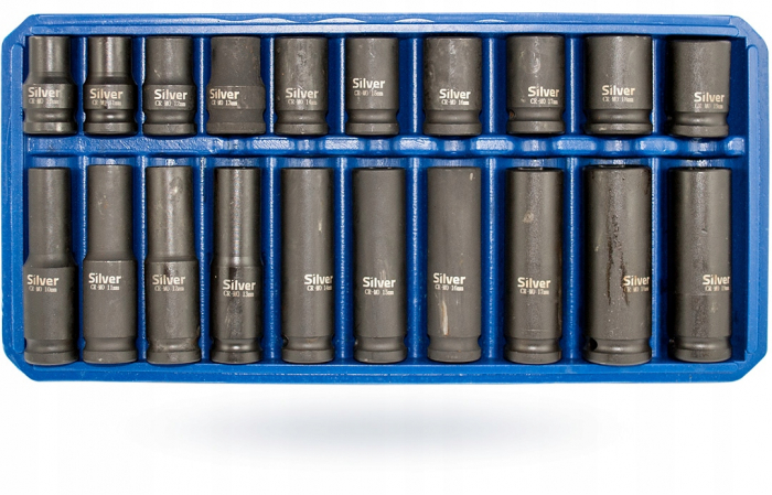 Set trusa chei tubulare impact ½ 20 piese 10-19mm (S11029) [2]