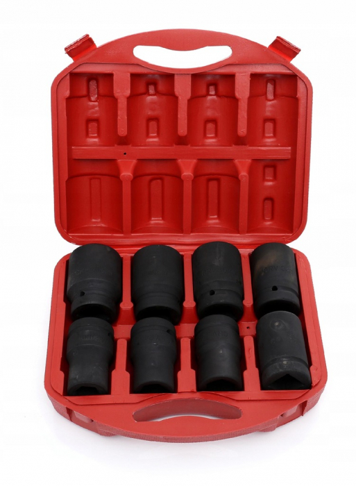 Set trusa chei tubulare impact 3 4 8 piese 22-41 mm intarite, pistol impact (KD10216) [1]