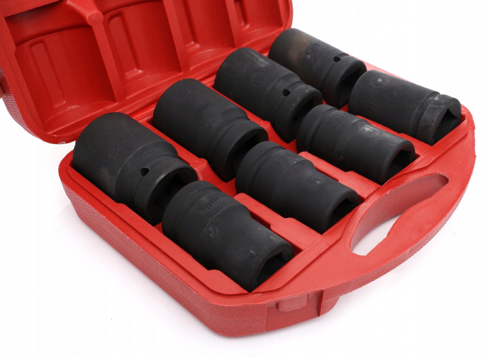 Set trusa chei tubulare impact 3 4 8 piese 22-41 mm intarite, pistol impact (KD10216) [5]