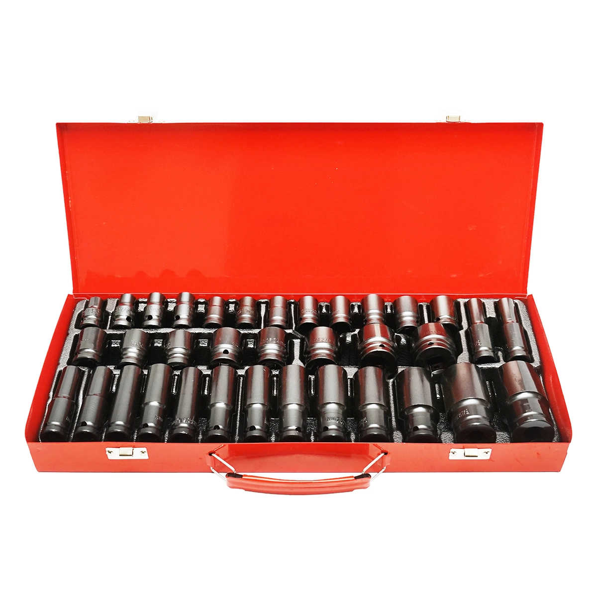 Set trusa chei tubulare impact ½ 35 piese 8-32mm intarite, pistol impact DISLZ43 (BK78564) [1]