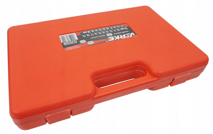 Set trusa chei tubulare impact lungi ½ 20 piese 10-38mm intarite, pistol impact (V39468) [4]
