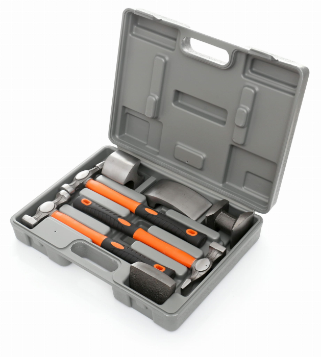 Set trusa ciocane si nicovale tichinigerie tinichigiu 7 buc (KD319) [4]