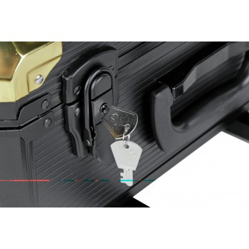 Set trusa de scule si chei combinate cu clichet, 186 piese, cu troliu si valiza din aluminiu (186CC-2) [9]