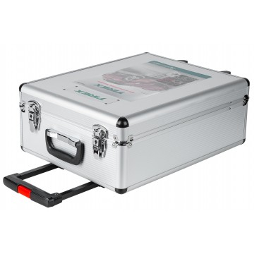 Set trusa de scule si chei combinate cu clichet, 187 piese, cu troliu si valiza din aluminiu (TIREX-187) [8]