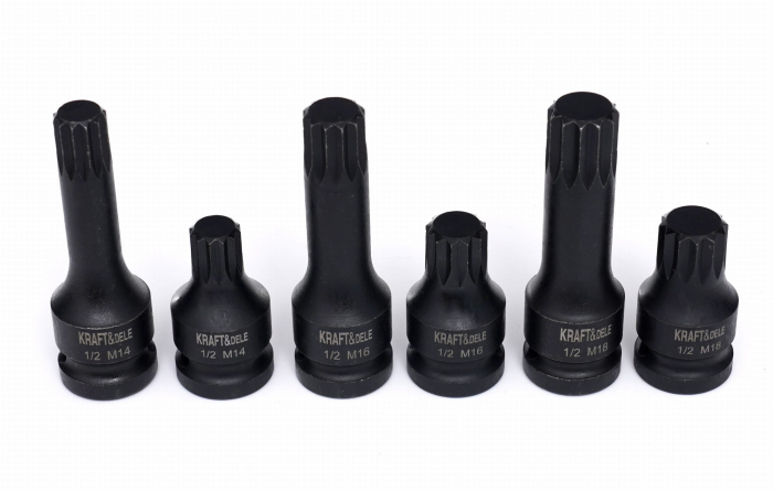 Set trusa impact chei tubulare M14 M16 M18 6 buc. (KD11761) [2]