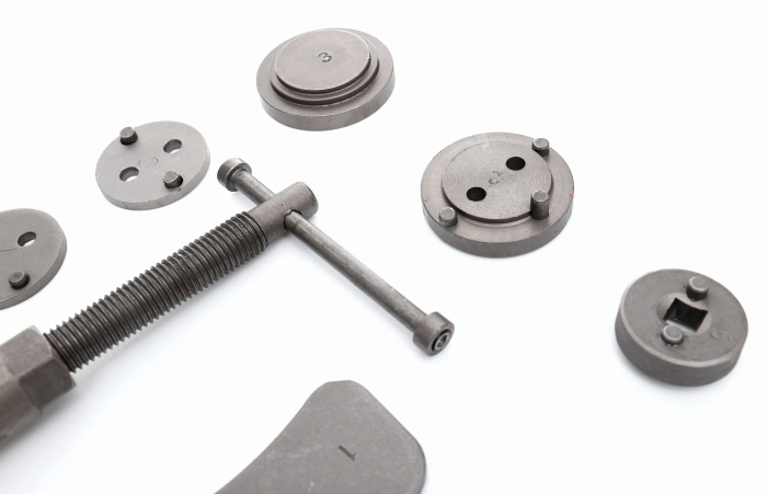 Set trusa presa piston etrier frana 12 piese schimb placute frana, impins pistoane (KD10214) [8]