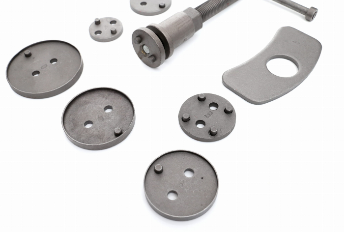 Set trusa presa piston etrier frana 12 piese schimb placute frana, impins pistoane (KD10214) [7]