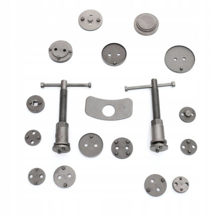 Set trusa presa piston etrier frana 18 piese schimb placute frana, impins pistoane (KD10215) [6]