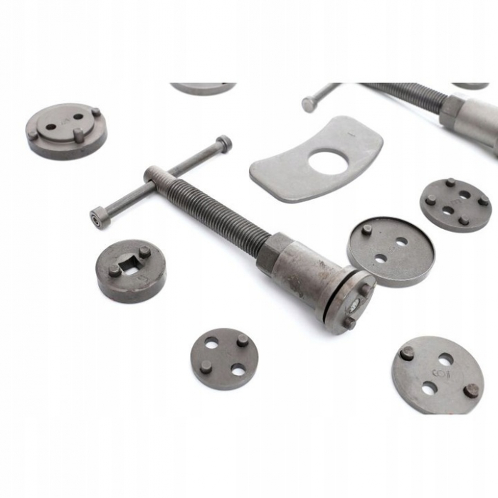 Set trusa presa piston etrier frana 18 piese schimb placute frana, impins pistoane (KD10215) [4]