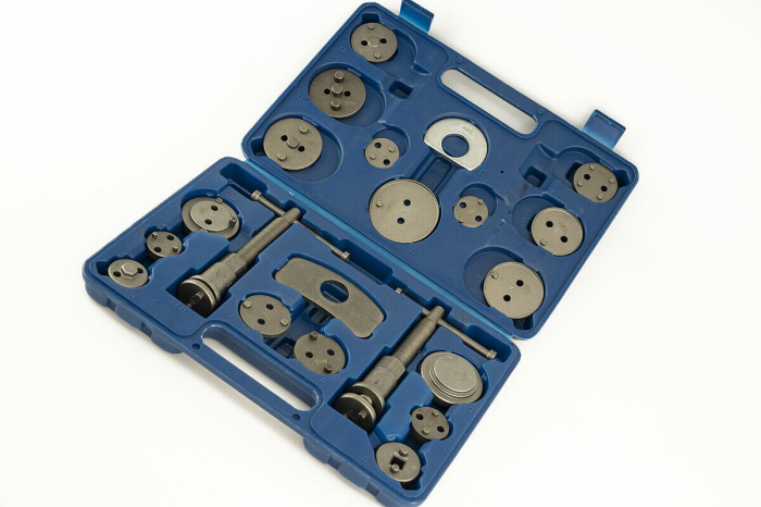 Set trusa presa piston etrier frana 21 piese schimb placute frana, impins pistoane (A-FL1010) [6]