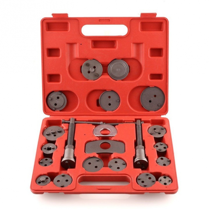 Set trusa presa piston etrier frana 21 piese schimb placute frana, impins pistoane (S10607) [8]