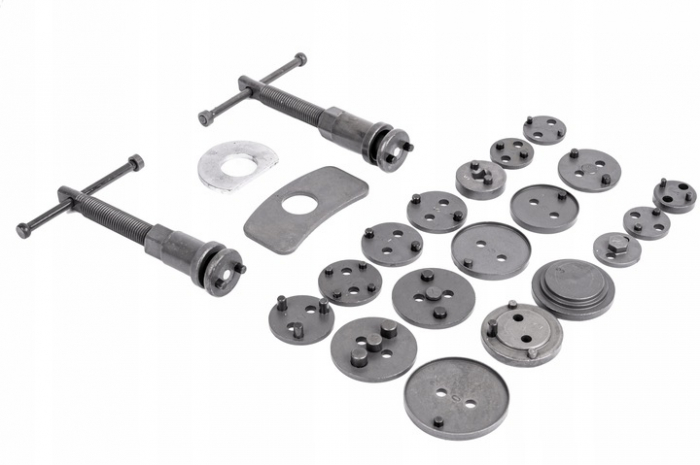 Set trusa presa piston etrier frana 22 piese schimb placute frana, impins pistoane (S10609) [3]