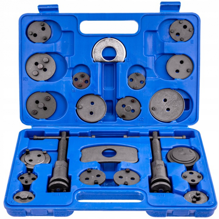 Set trusa presa piston etrier frana 22 piese schimb placute frana, impins pistoane (S10609) [2]