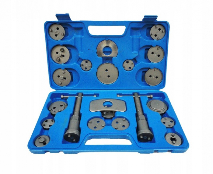Set trusa presa piston etrier frana 22 piese schimb placute frana, impins pistoane (S10609) [4]