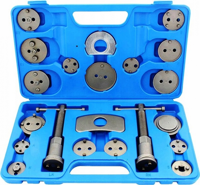 Set trusa presa piston etrier frana 22 piese schimb placute frana, impins pistoane (S10609) [5]