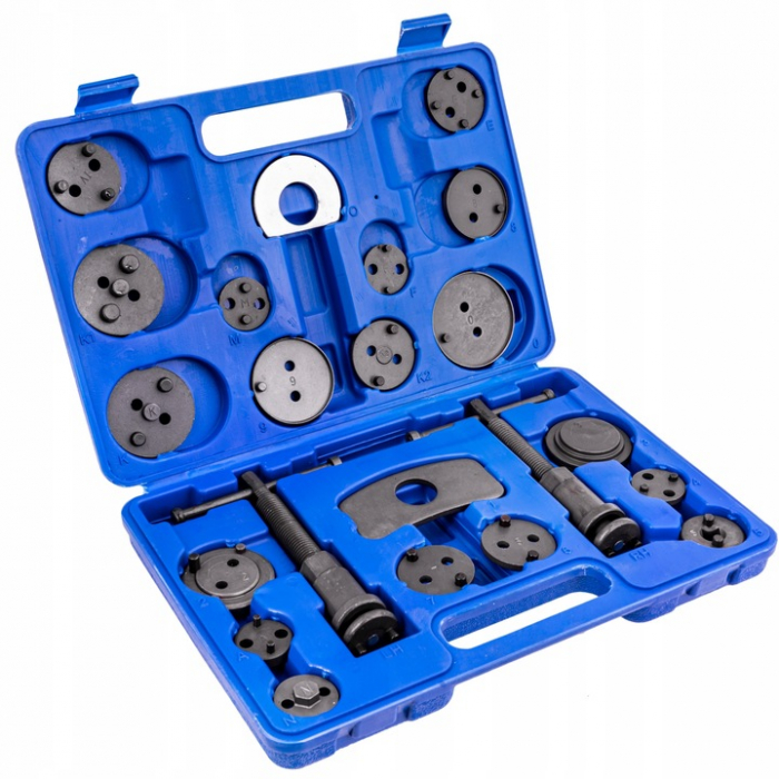 Set trusa presa piston etrier frana 22 piese schimb placute frana, impins pistoane (S10609) [7]