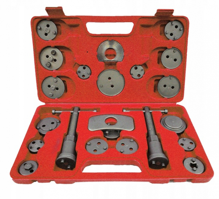 Set trusa presa piston etrier frana 22 piese schimb placute frana, impins pistoane (KD10784) [3]