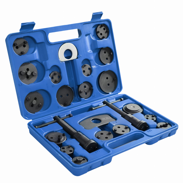 Set trusa presa piston etrier frana 22 piese schimb placute frana, impins pistoane (WDS2210) [3]