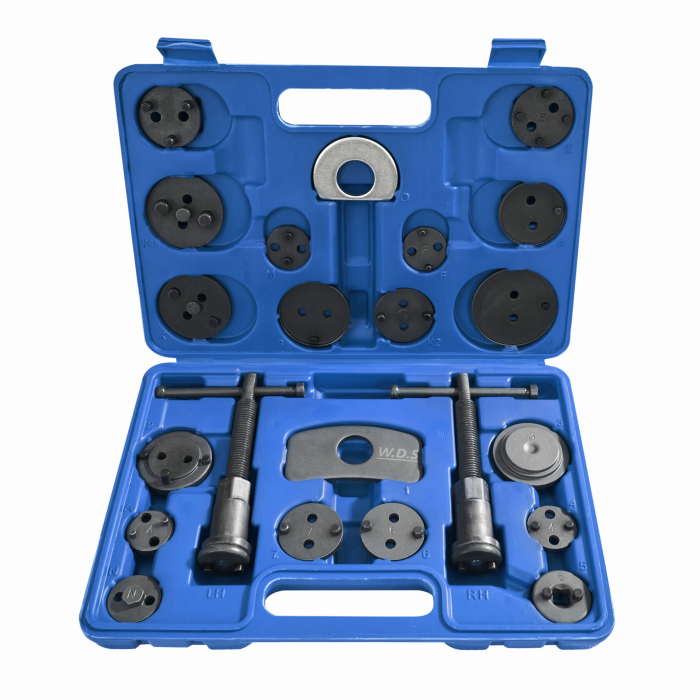 Set trusa presa piston etrier frana 22 piese schimb placute frana, impins pistoane (WDS2210) [2]