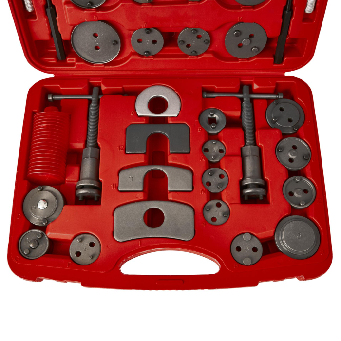 Set trusa presa piston etrier frana 35 piese schimb placute frana impins pistoane (KD12524) [5]