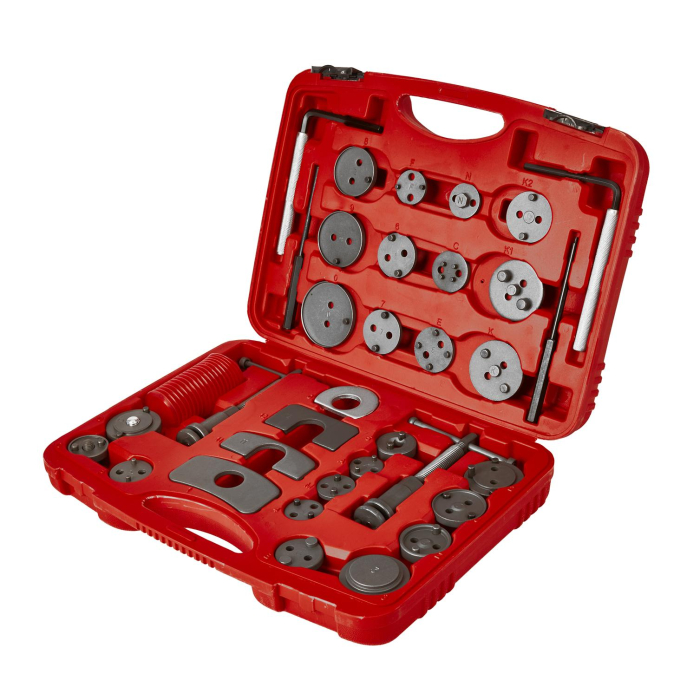 Set trusa presa piston etrier frana 35 piese schimb placute frana impins pistoane (KD12524) [3]