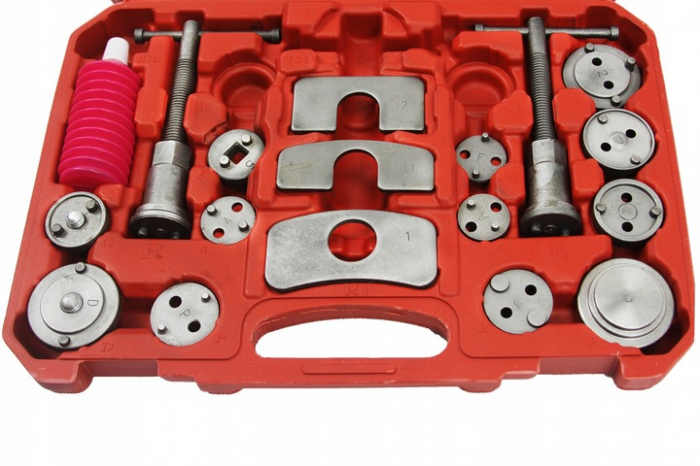 Set trusa presa piston etrier frana 35 piese schimb placute frana, impins pistoane (M57693) [4]