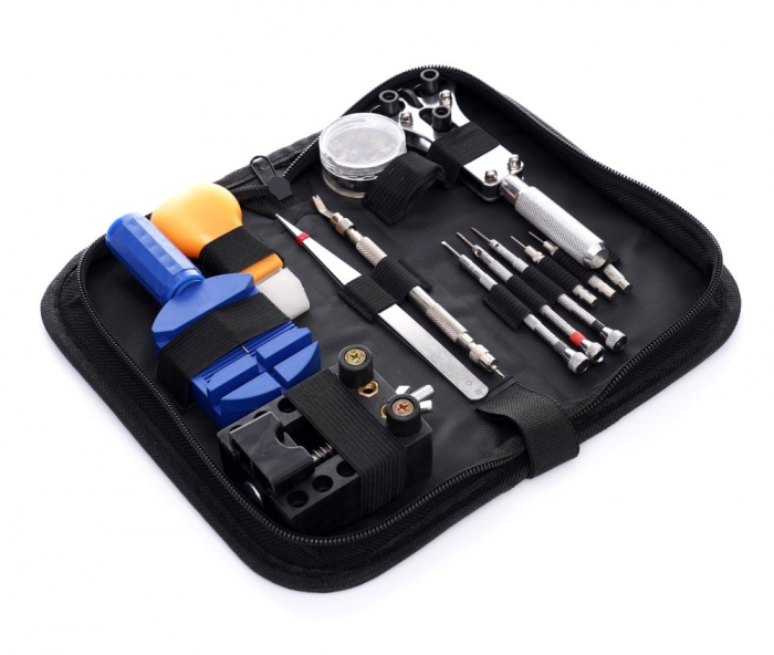 Set trusa scule reparatie ceasuri ceasornicar 31 piese (TA4117) [5]