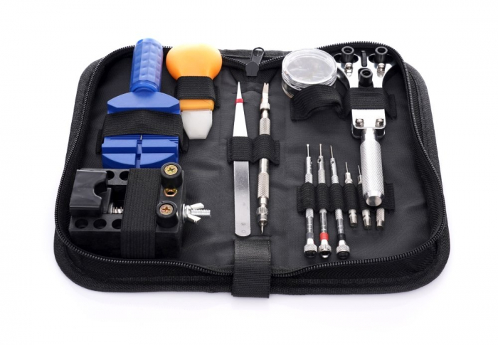 Set trusa scule reparatie ceasuri ceasornicar 31 piese (TA4117) [4]