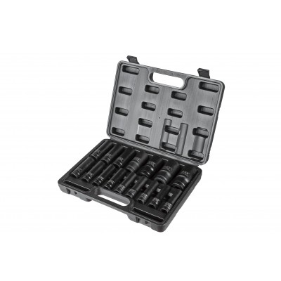 Set tubulare cu impact 1/2" 10-32mm 16 piese Cr-Mo in valiza (LXIS16E) [3]
