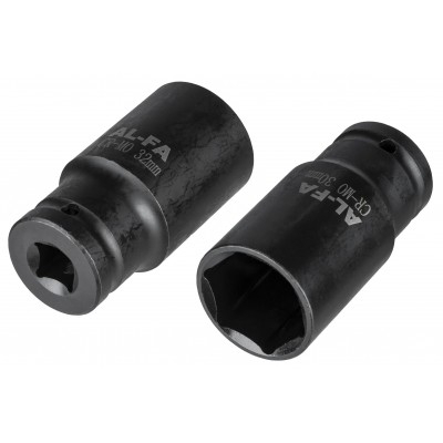 Set tubulare de impact 1/2 inch Cr-Mo scurte si lungi, 35 piese, 8-32 mm (ALIS35E) [4]