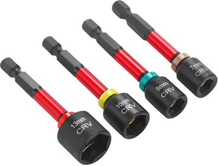 Set tubulare hexagonale 4 buc pentru bormasina (KD11866) [6]