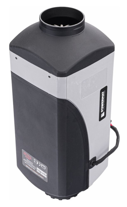 Sirocou, incalzitor stationar portabil 12V display LCD motorina tun aer cald caldura 8kW cu termostat PM1179 (PM-AG-8M1) [3]