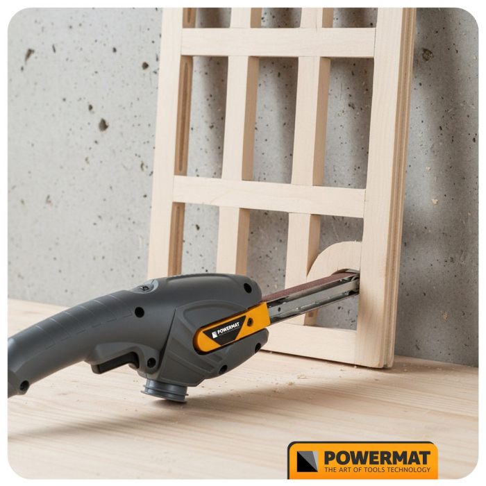 Slefuitor cu banda tip deget 400W 13x455mm viteza variabila si brat reglabil PM1472  (PM-STP-400T) [28]