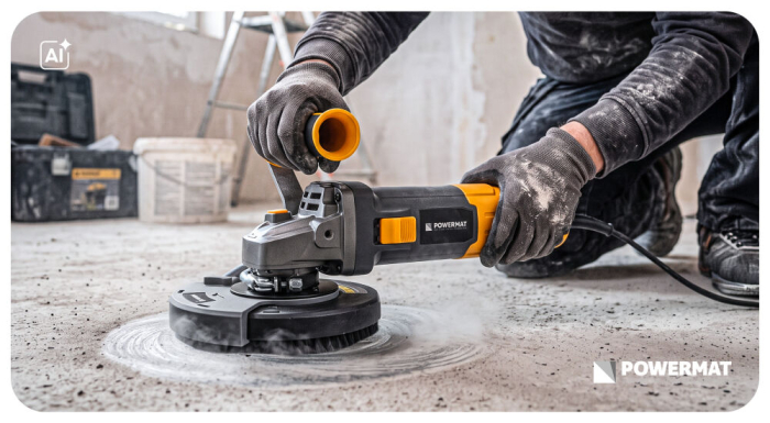 Slefuitor de beton 1400W cu disc 125 mm si reglare 2300-8000 rpm PM1668 (PM-SDB-1400T) [22]