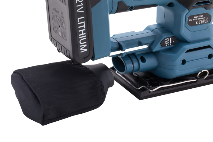 Slefuitor excentric portabil pe acumulator 21V 3.0Ah 6000 - 12000 rpm (WDS2526) [14]