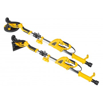 Slefuitor girafa pentru gips si glet cu led 2 capete interschimbabile 1800w (ASDWS-18) [4]