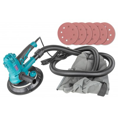Slefuitor pentru gips carton cu led si sistem de evacuare a prafului 1500w 180mm (ALDWS15) [2]