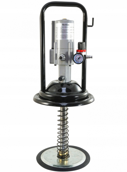 Pompa pneumatica gresare 12L gresor furtun 4m (B3800) [7]