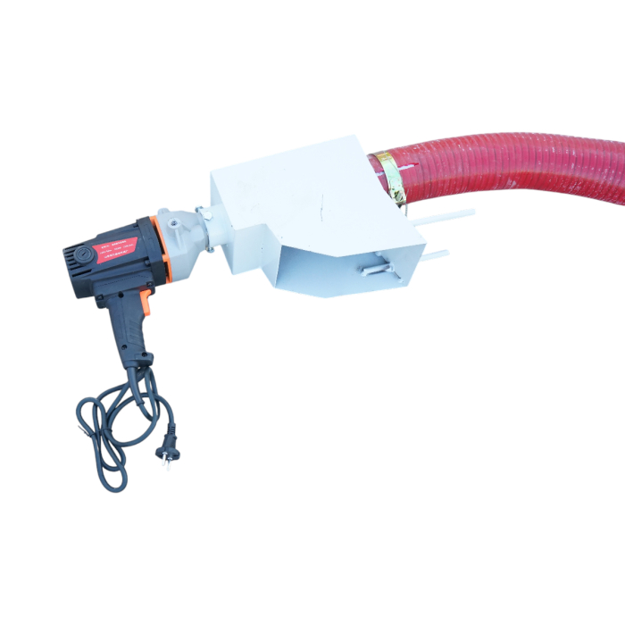 Snec flexibil cereale 220V, 2800W portabil cu furtun 5.3m, diametru 90mm, turatie 1700 r/min DISPV77 [4]