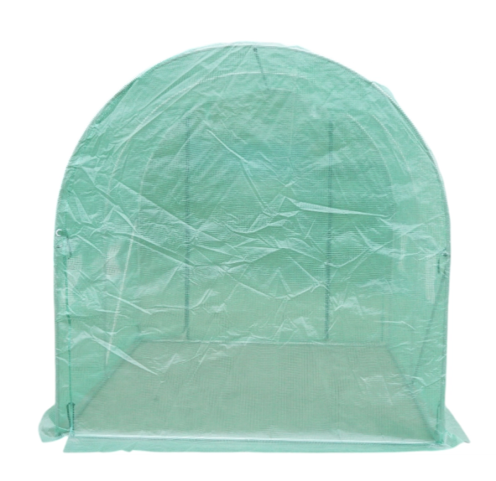 Solar gradina 200x200x200 cm folie PE 140 g mp UV 4 ferestre 1 usa structura otel galvanizat DISUZ12 (40TH442) [4]