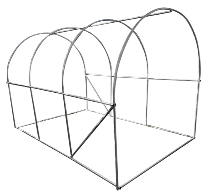 Solar gradina 300x200x200 cm cu sistem irigare folie PE 140 g mp UV 6 ferestre 2 usi DISUH90 (40TH318) [7]