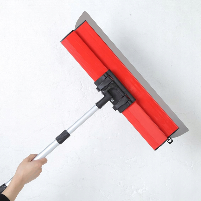 Spatula profesionala pentru glet 65cm cu lama inox 0.3mm, maner cu telescop 67–177cm si rola netezire (S12240) [6]