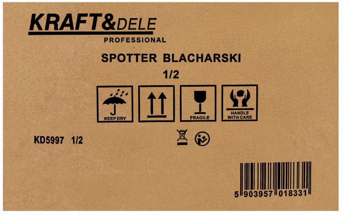 Spotter caroserii auto kit reparatie caroserie, corp+ carucior (KD5997) [38]