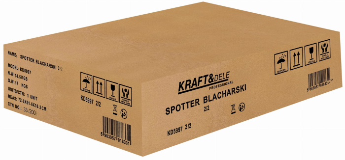 Spotter caroserii auto kit reparatie caroserie, corp+ carucior (KD5997) [37]