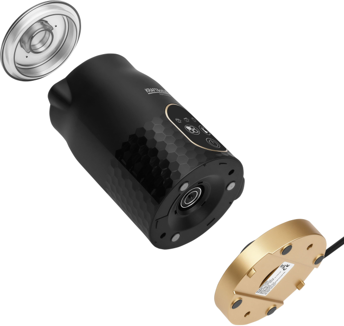 Spumator de lapte 4 in 1, 550W, afisaj LED, incalzire si spuma rece (KD4312) [10]