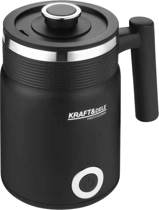 Spumator electric lapte 500W cu incalzire si 2 agitatoare pentru cappuccino latte si ciocolata calda (KD4177) [4]