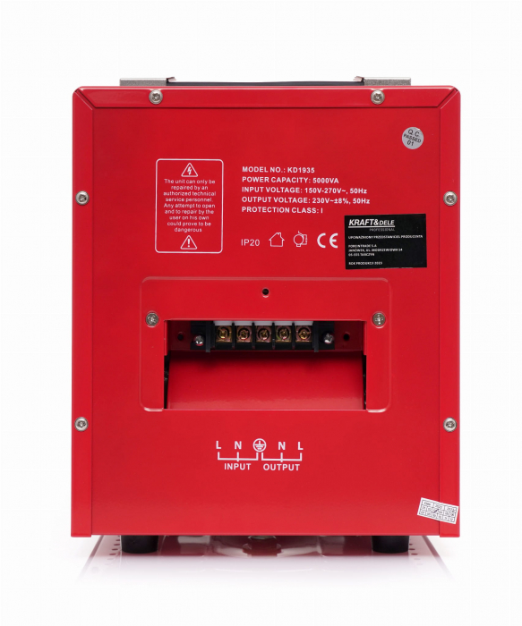 Stabilizator automat de tensiune AVR curent retea 220 230V 5000VA (KD1935) [5]