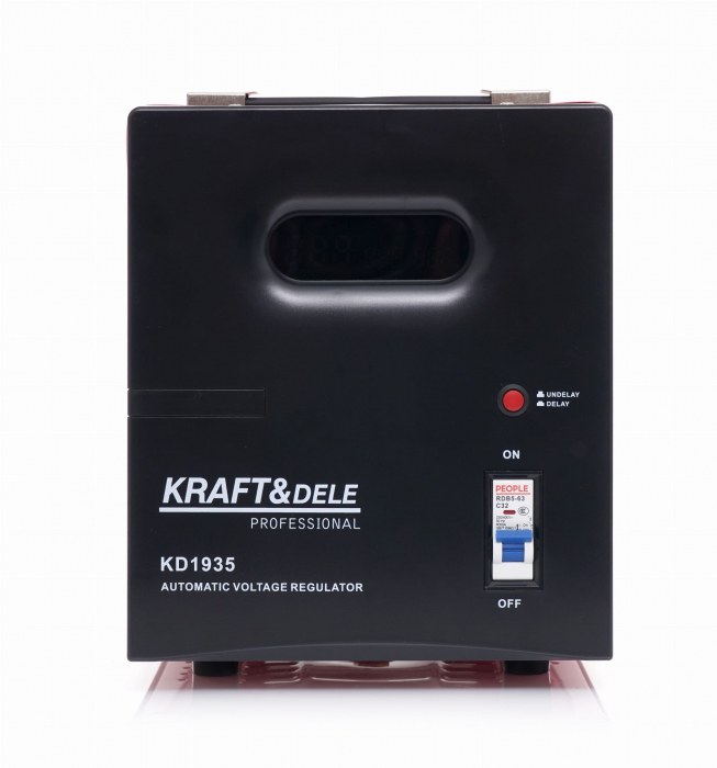 Stabilizator automat de tensiune AVR curent retea 220 230V 5000VA (KD1935) [2]