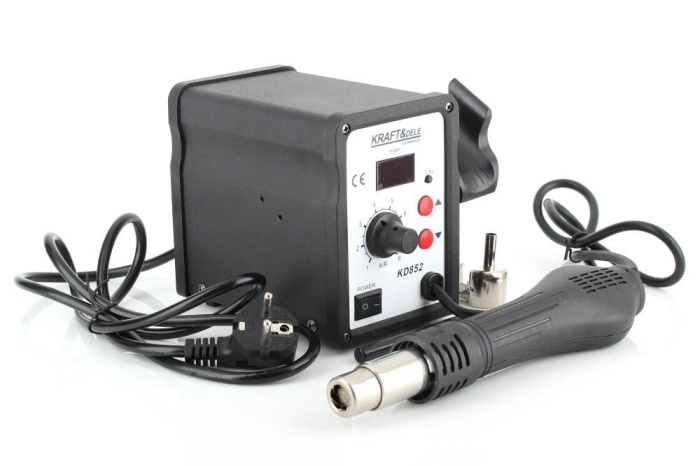 Statie de lipit cu aer cald 2in1 4 duze 700W (KD852) [8]
