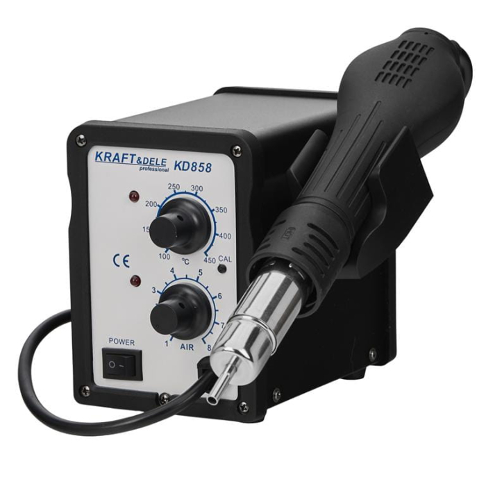 Statie de lipit cu aer cald 2in1 700W (KD858) [4]